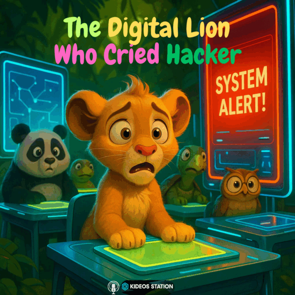 The Digital Lion – A Fun Moral Audio Story for Kids