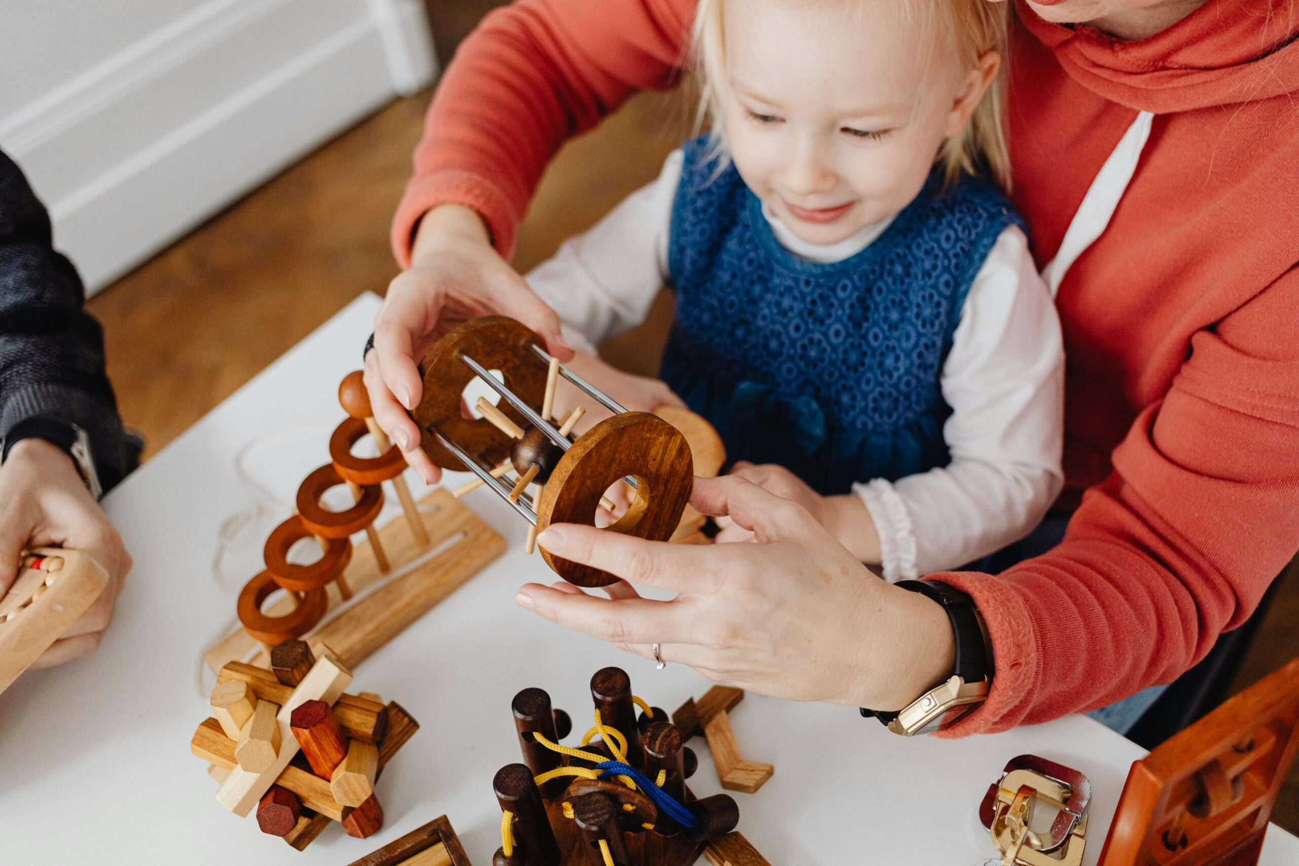 Visual representation of brain development and neural connections in children